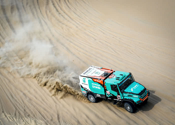 Rally-winning trucks prove the advantages of having an Allison 