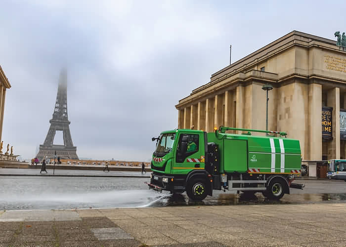 Paris setzt für Olympische Spiele zusätzliche Reinigungsfahrzeuge mit Allison-Getrieben ein